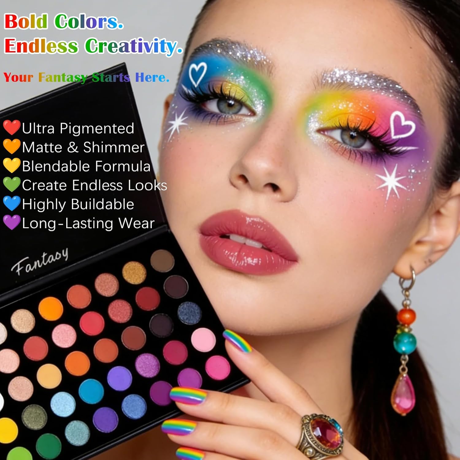 Highly Pigmented Eye Makeup Palette