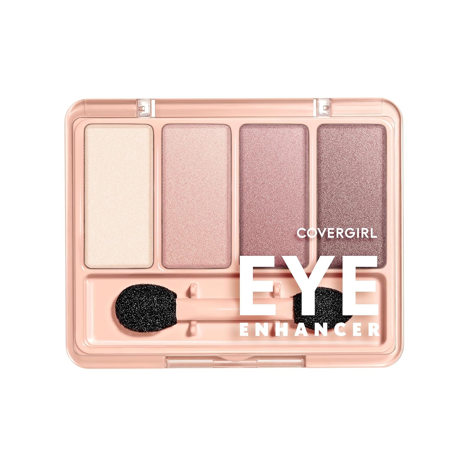 Eye Enhancers 4-Kit Eyeshadow, silky, sheer formula, double ended applicator, 100% Cruelty-free