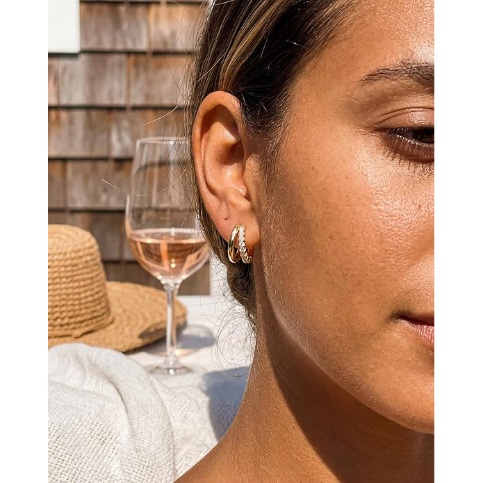 Gold Hoop Earrings
