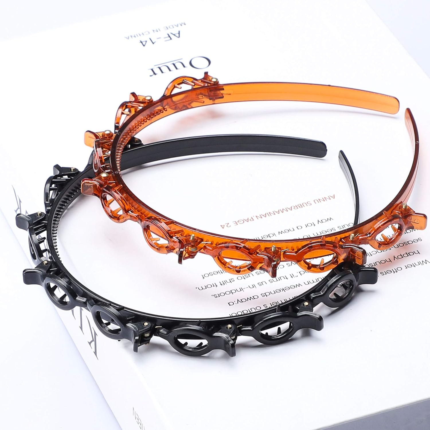 2 Pcs Bangs Hairstyle Hairpin Headband